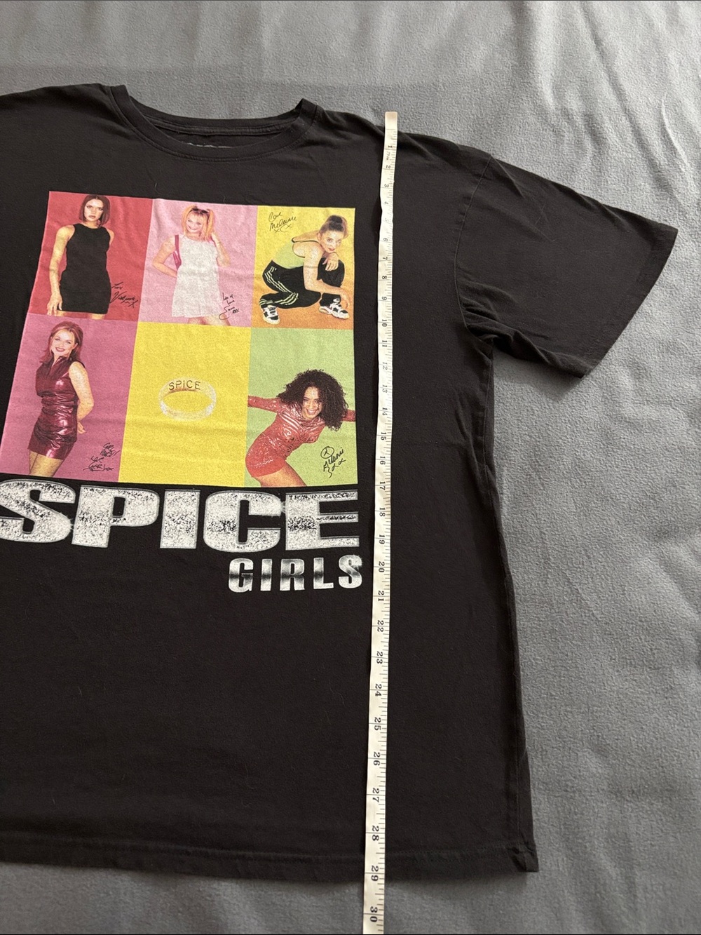 Spice Girls Graphic Band T Shirt Black 2022 Pop Music Tour Retro Men’s L/XL - Picture 4 of 6